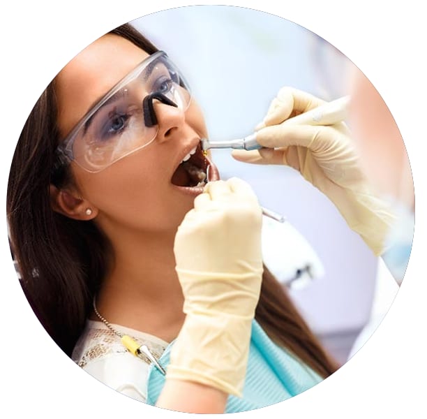 A clinical photograph from the Liphook Smile Studio image library